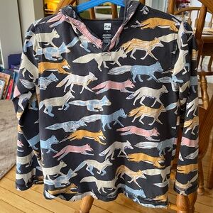 Tea long sleeve foxes hoodie